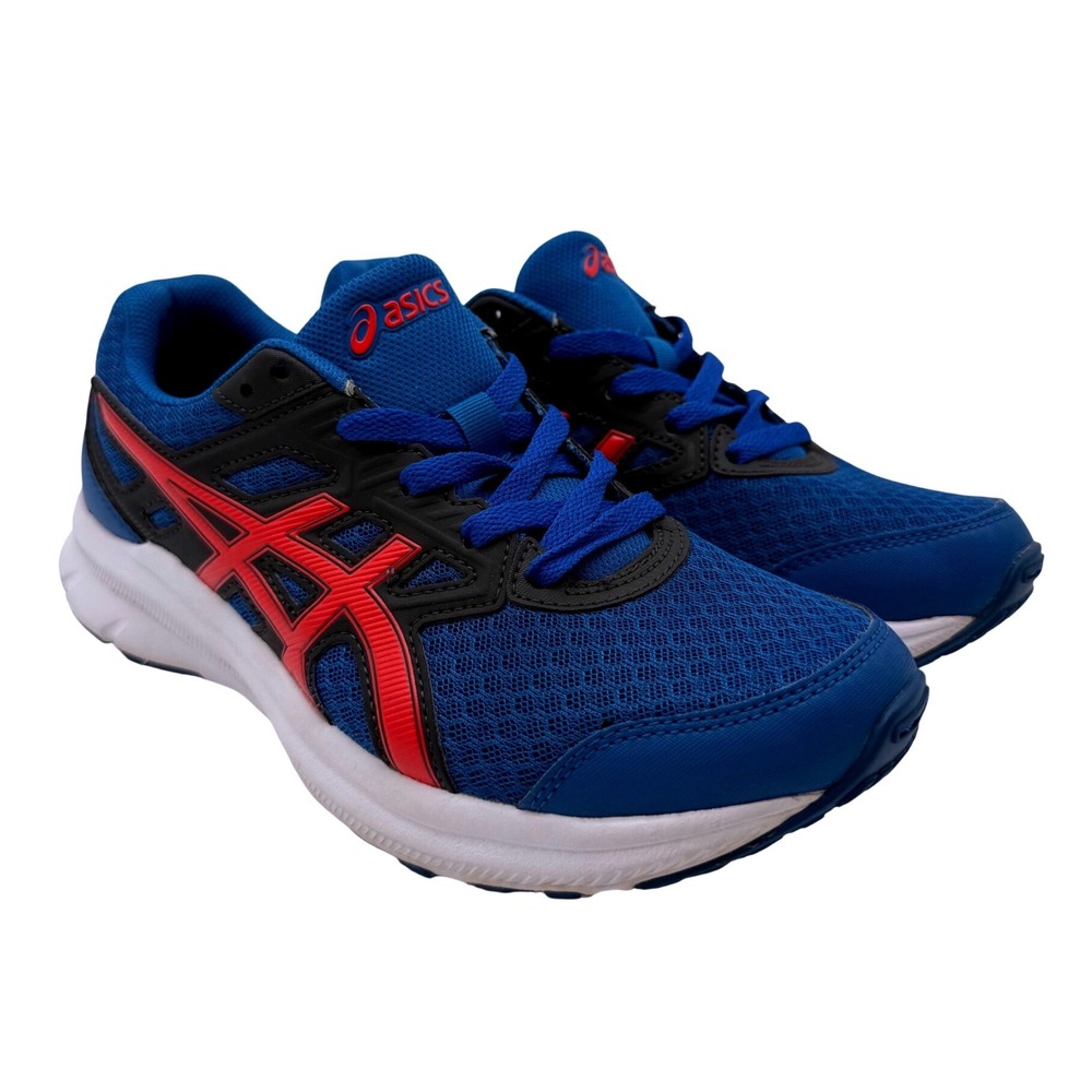 Asics Jolt 3 Running Shoes Mens 7 Blue Excellent Mesh Athletic Sneakers 1014A242